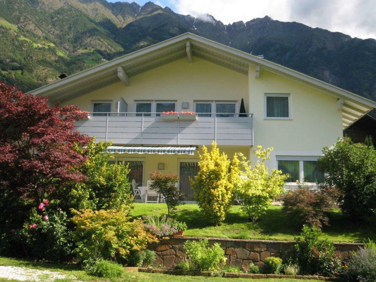 Ferienwohnung Haus Schweitzer Naturns Exterior foto